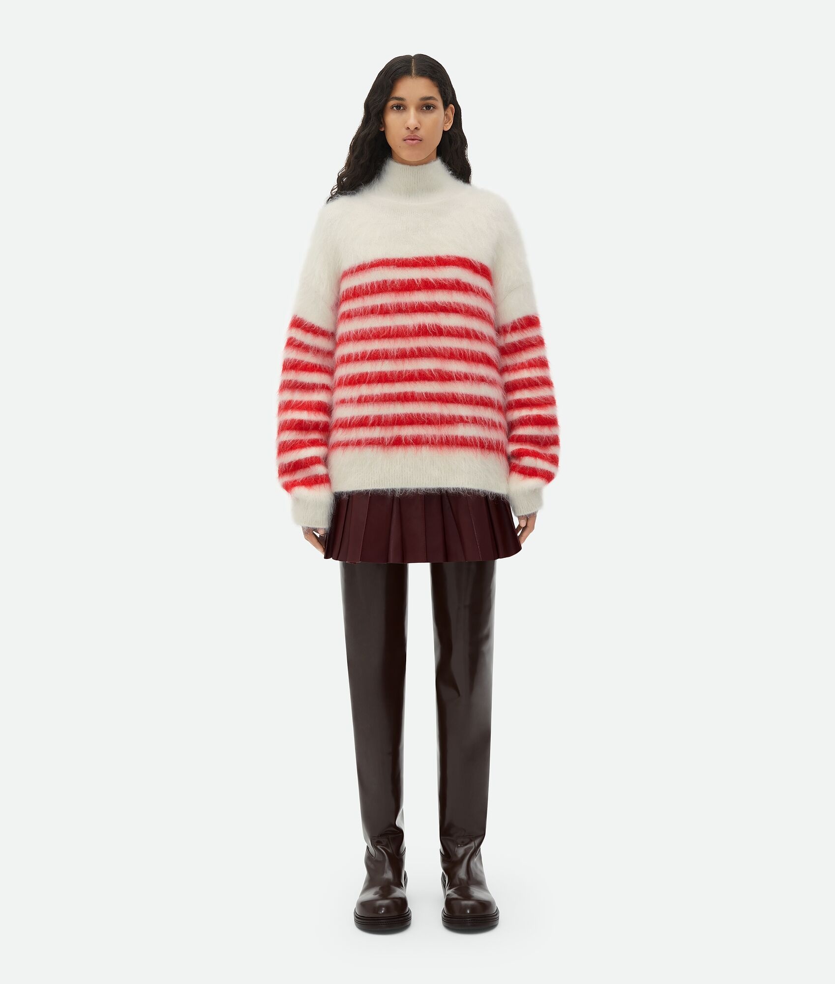 Heavy Marinière Mohair Sweater - 1