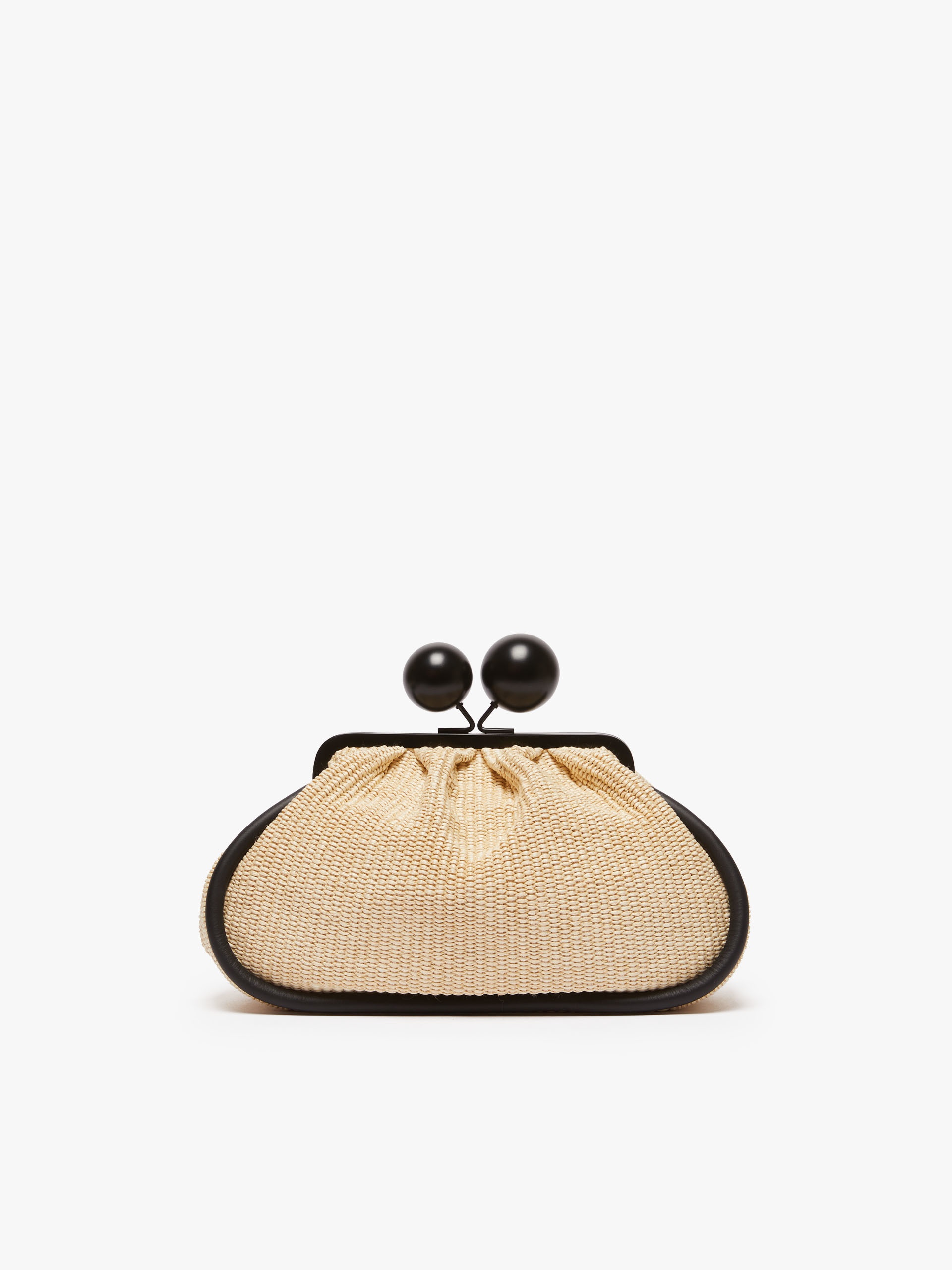 EFEBO Large raffia-look Pasticcino Bag - 3