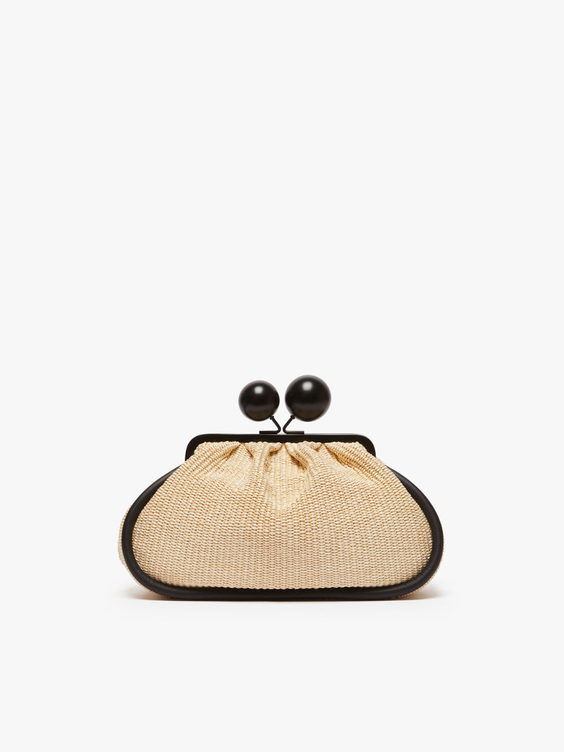 EFEBO Large raffia-look Pasticcino Bag 3