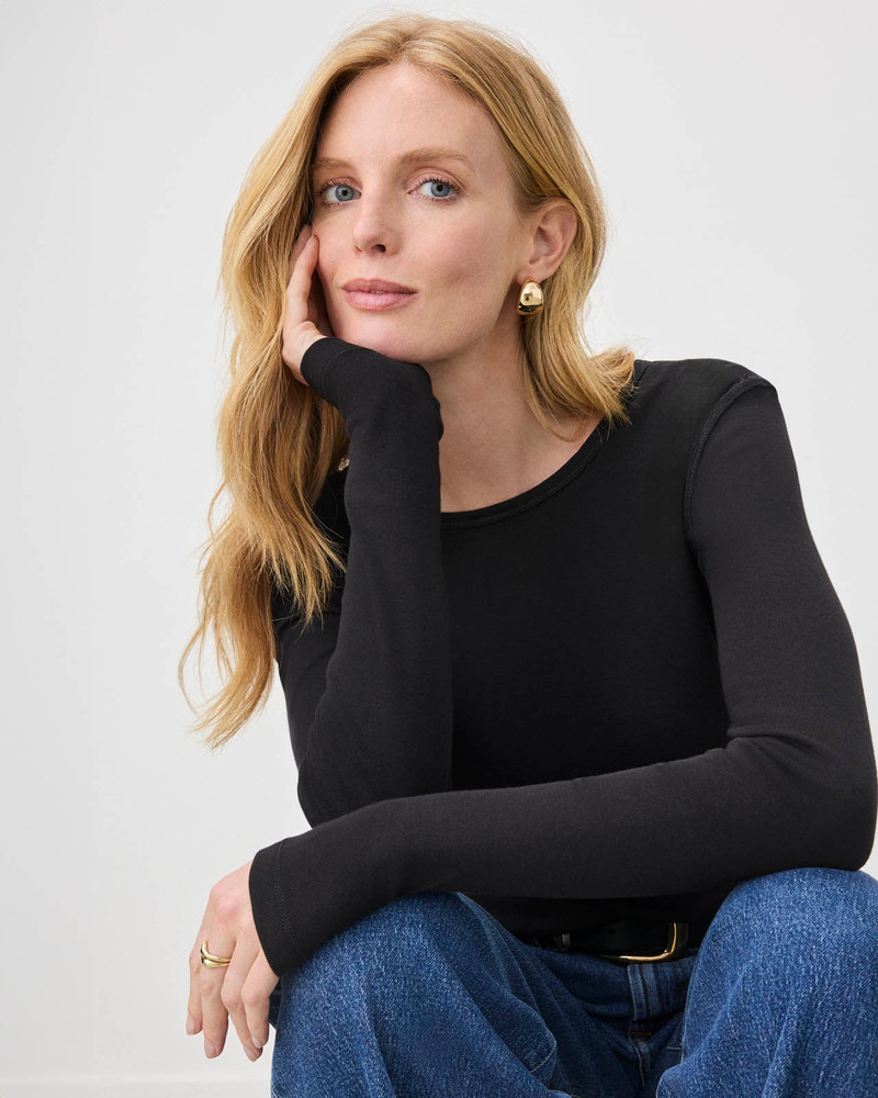 Splendid The Classic Long Sleeve Tee outlook