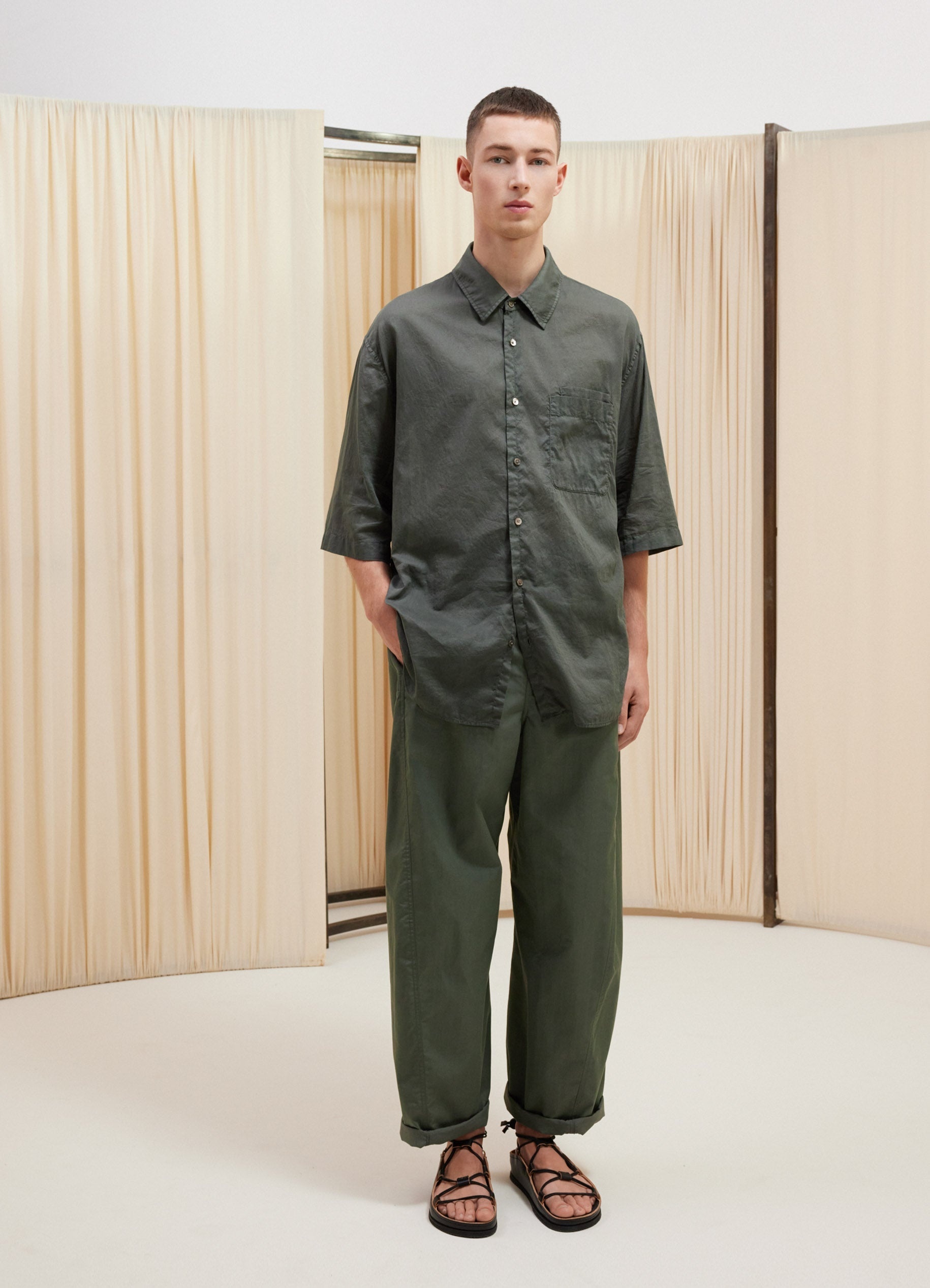 DOUBLE POCKET SHORT SLEEVE SHIRT - 3