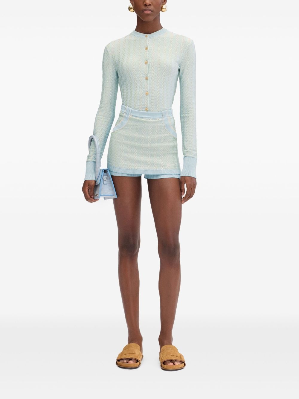 button-up cardigan - 2
