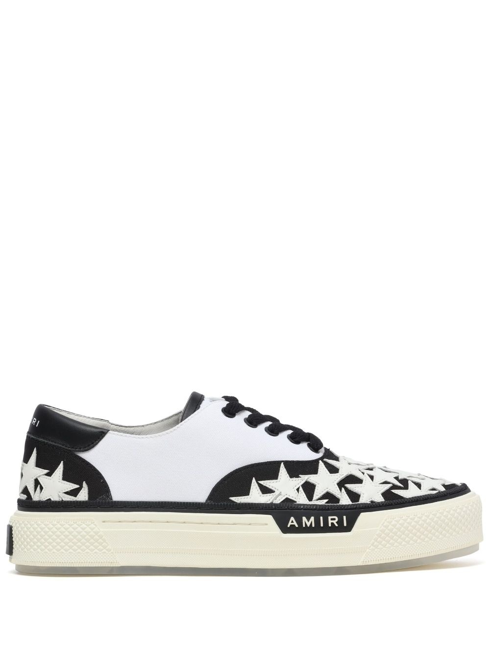 AMIRI stars-appliquÃ© leather sneakers | REVERSIBLE