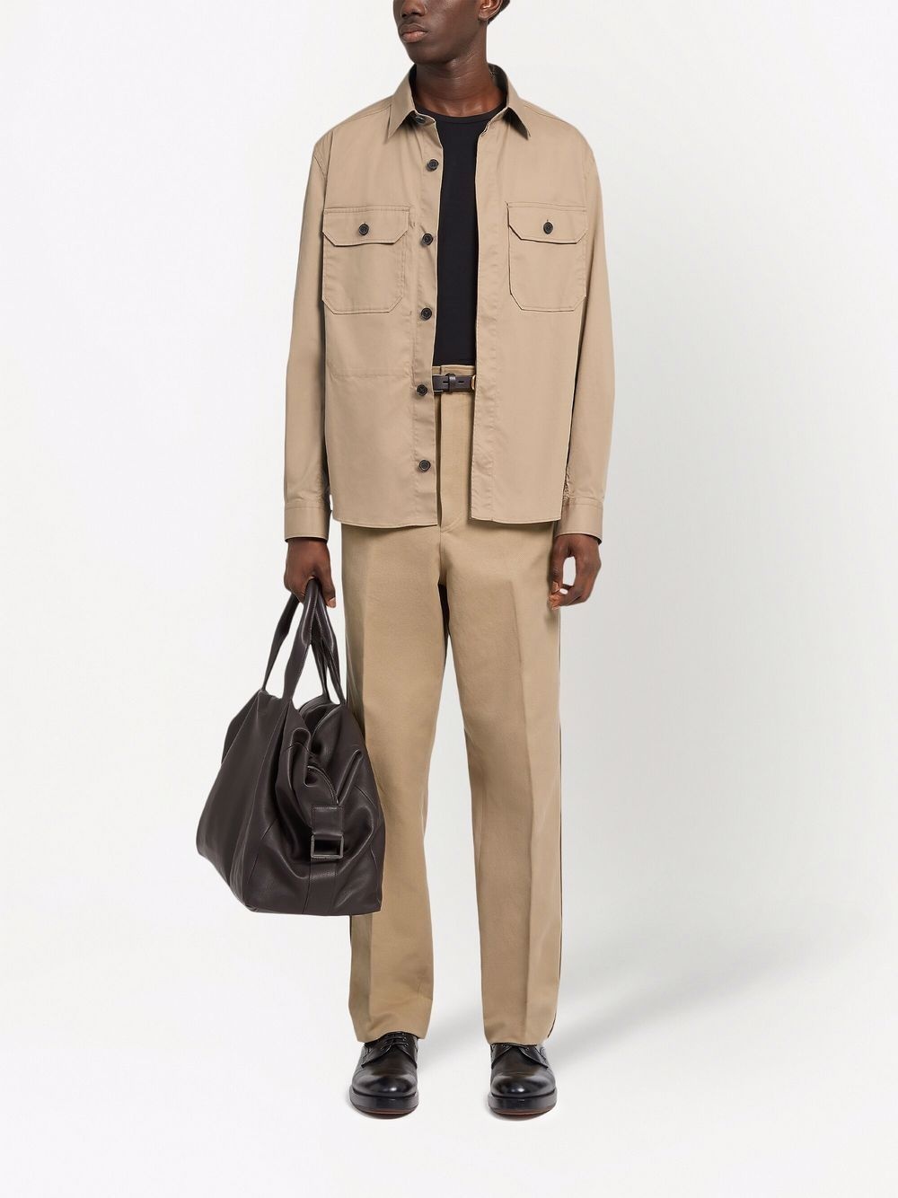 straight-leg chinos - 2