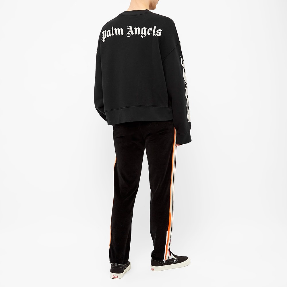 Palm Angels Skull And Flames Crew Sweat - 7