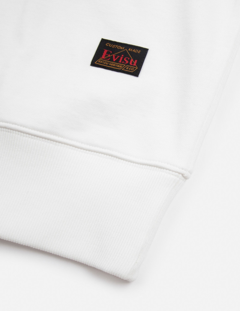 TRIPLE BOX LOGO PRINT RELAX FIT SWEATSHIRT 9