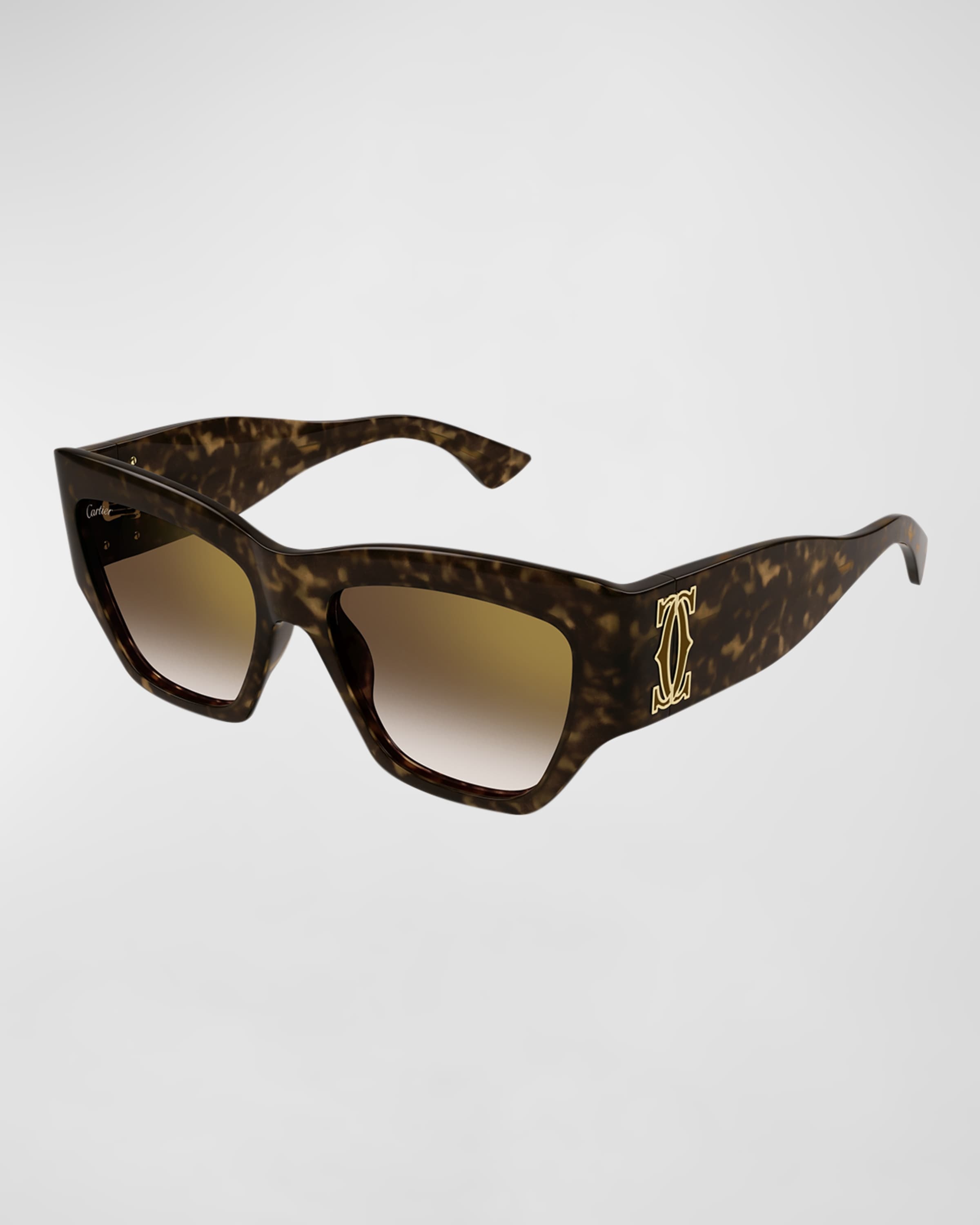 Monogram Acetate Cat-Eye Sunglasses - 1