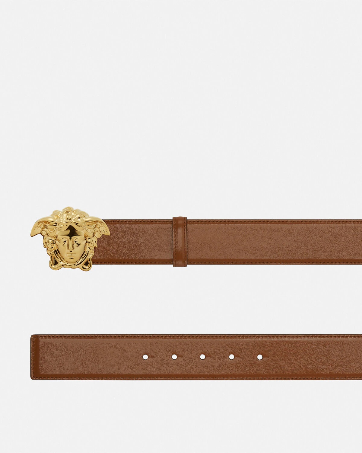 La Medusa Leather Belt 1.6" - 2