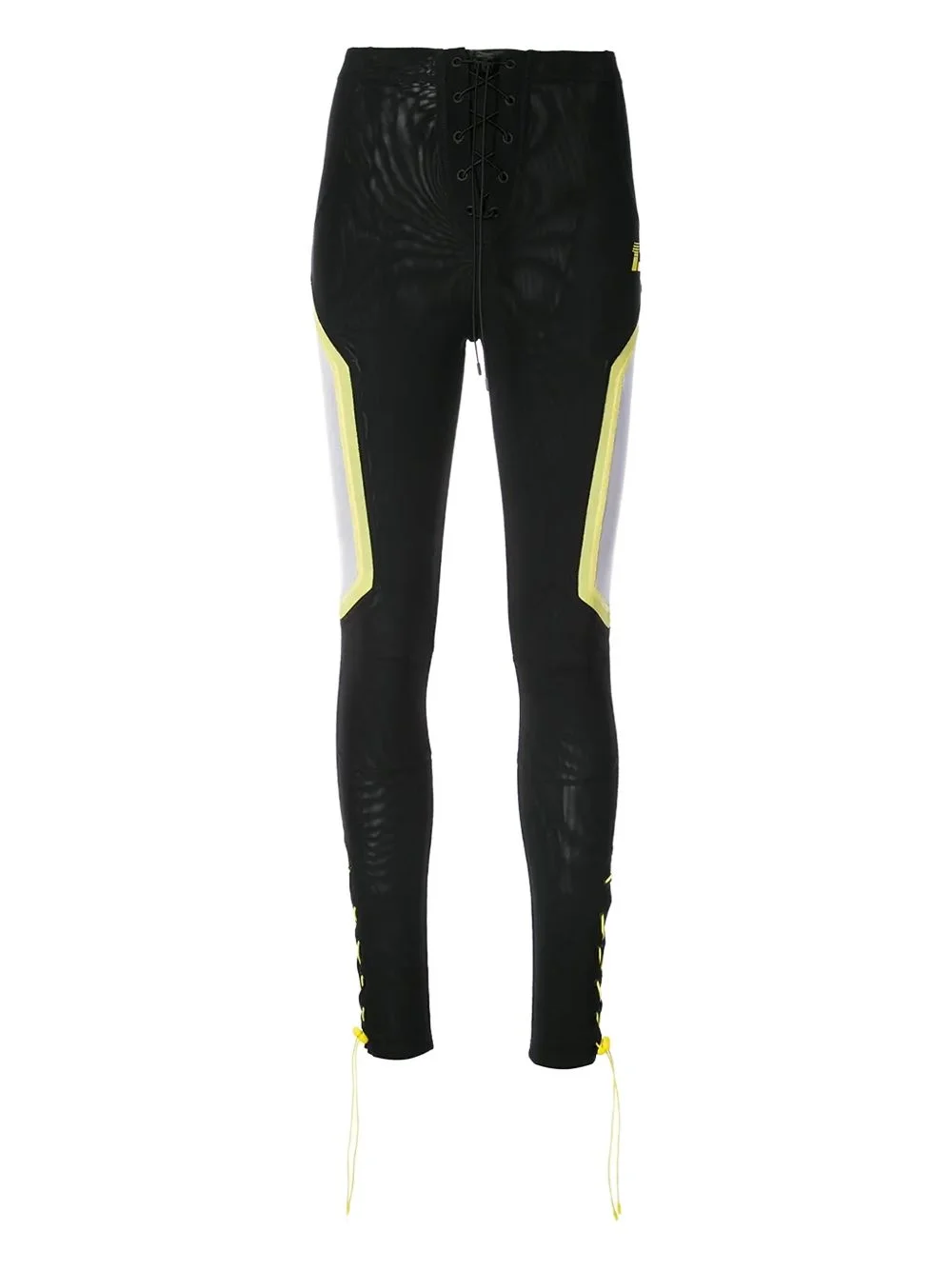 mesh track pants - 1