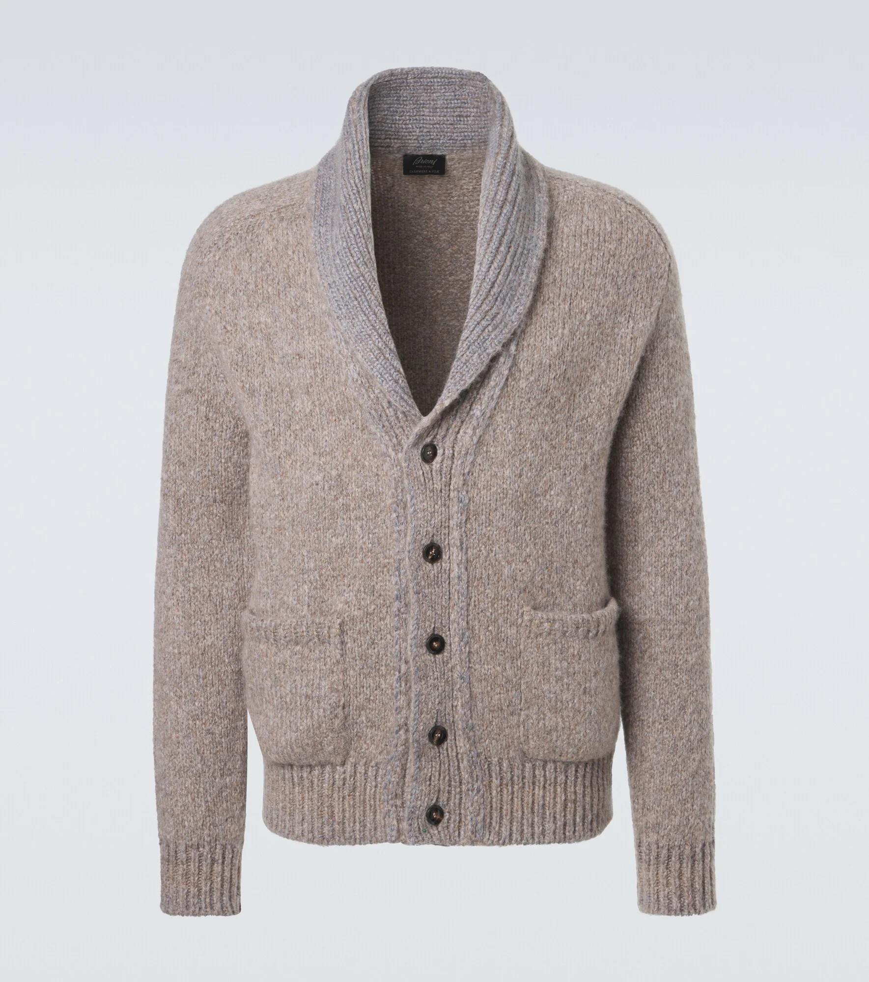 Cashmere and silk cardigan - 1