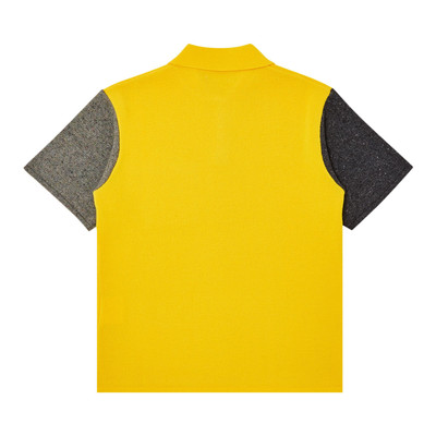 ERL ERL Bicolor Polo Shirt 'Yellow' outlook