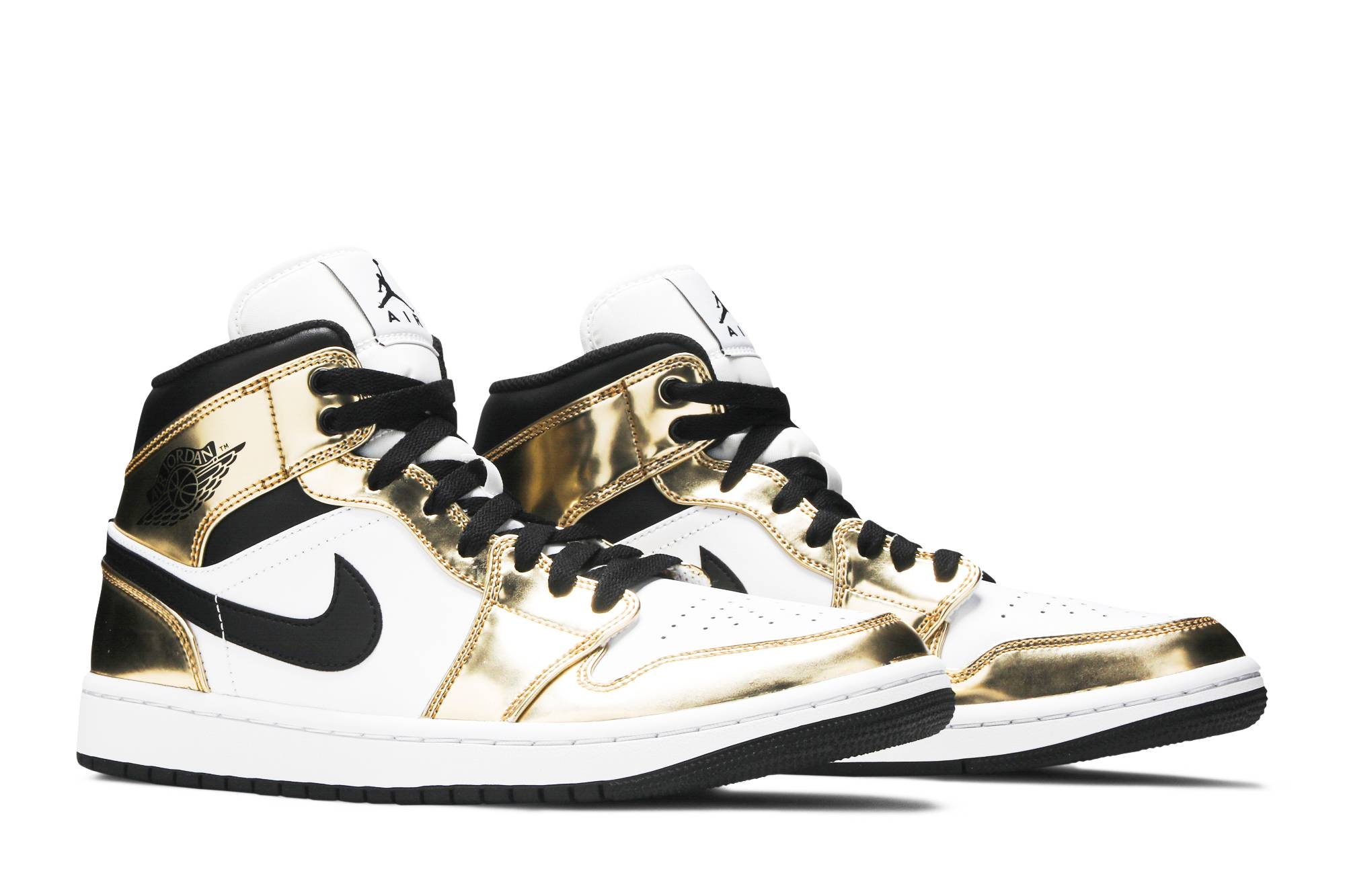 Air Jordan 1 Mid SE 'Metallic Gold' - 8