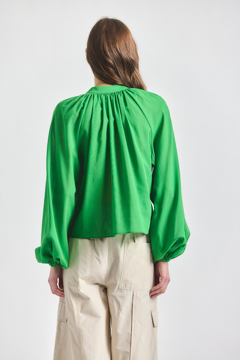 ZOEY BALLOON SLEEVE TOP 4