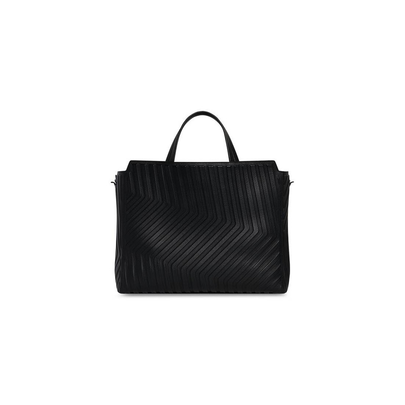 Men's Car Large East-west Tote Bag in Black 5