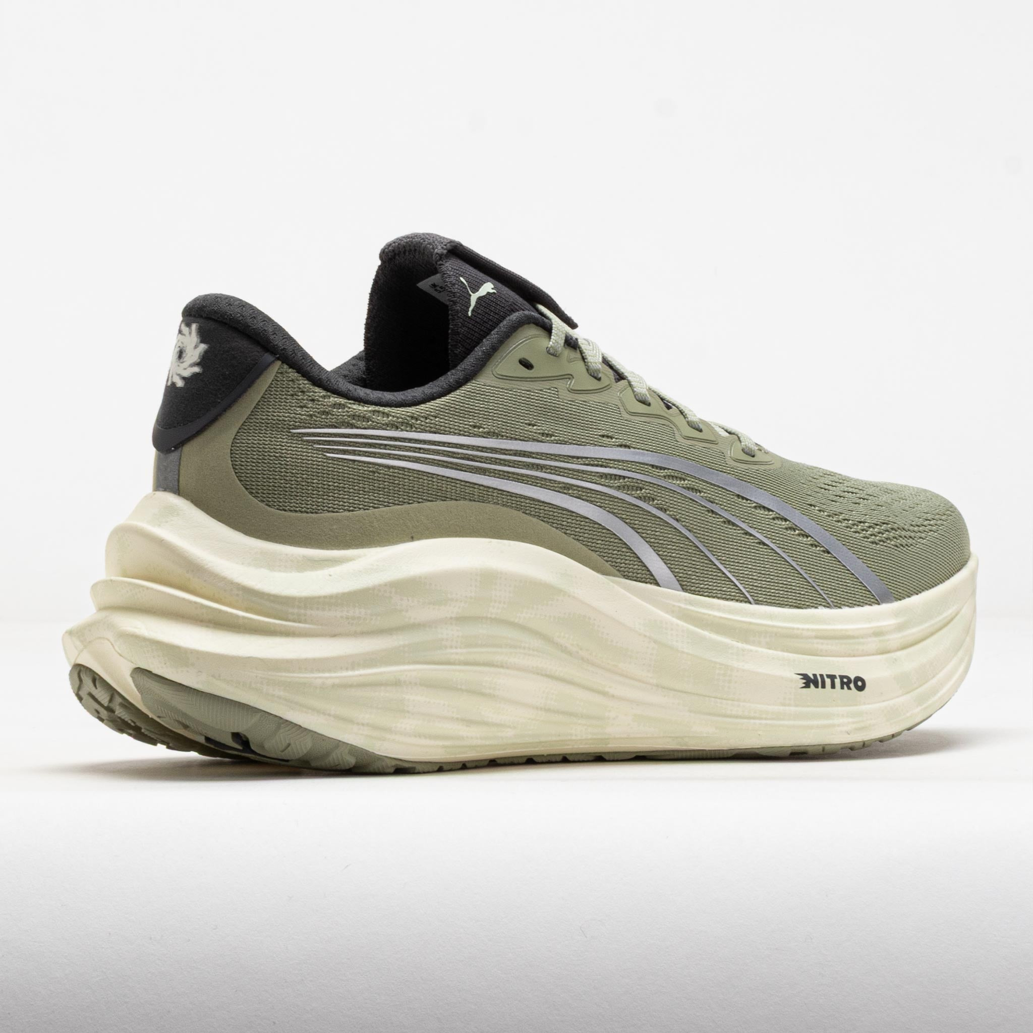 Puma MagMax NITRO Women's Lux Army/Warm White/Dusky Gray - 6