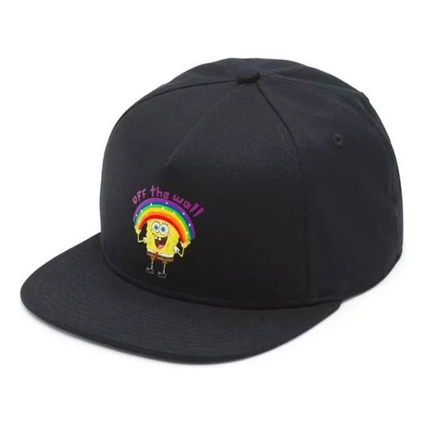 Vans x Spongebob Snapback Hat 'Black' VN0A5FGZZAW1 - 1