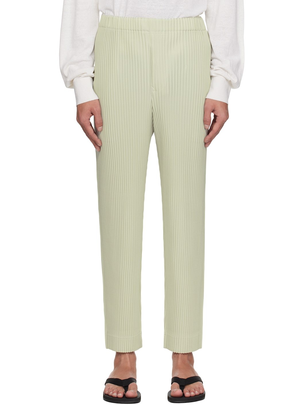 Gray Monthly Color March Trousers - 1