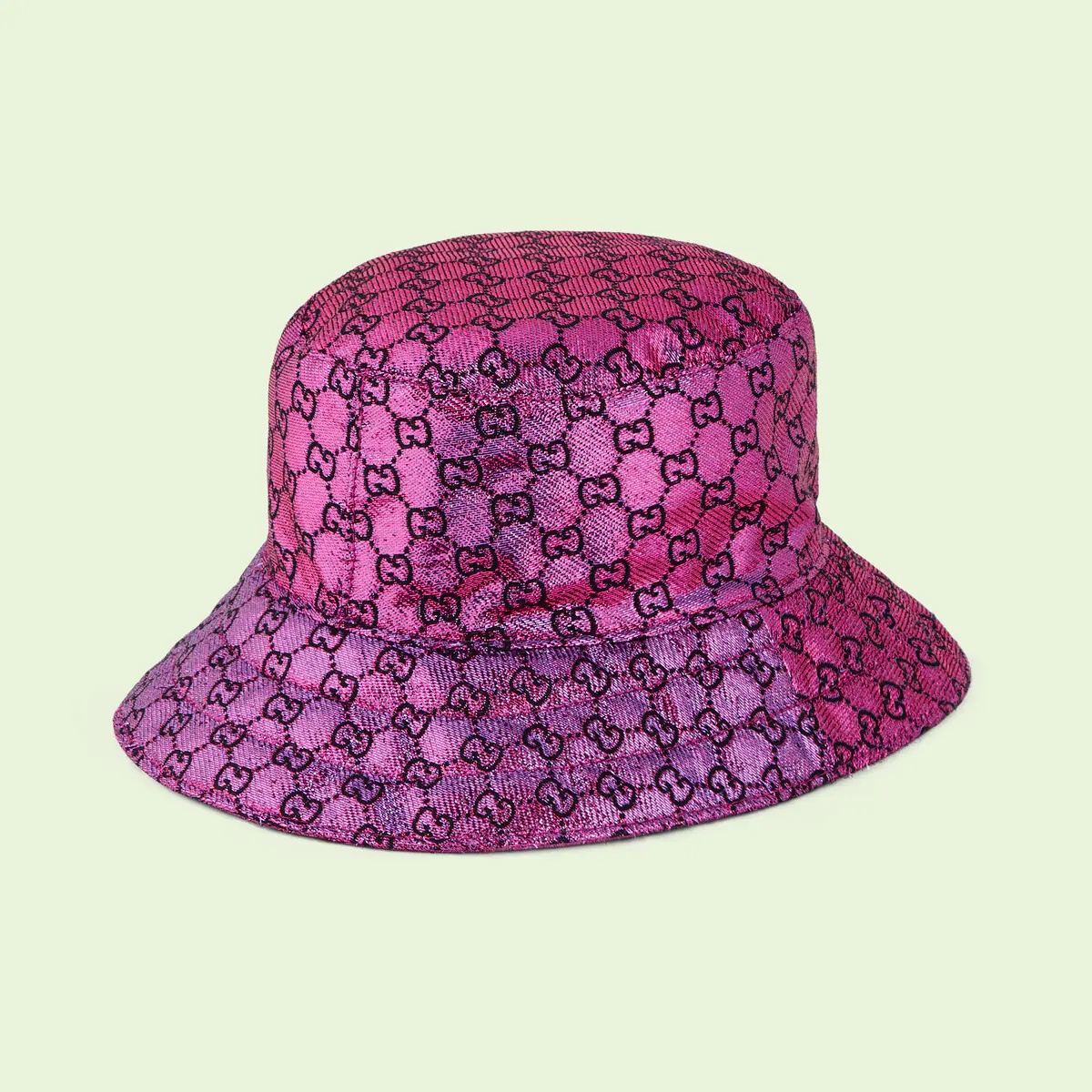 GG lamé jacquard reversible bucket hat - 7
