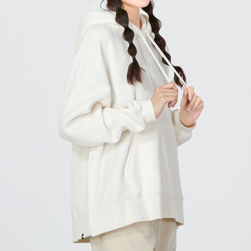 (WMNS) PUMA Winterized Hoodie 'White' 672132-65 - 5