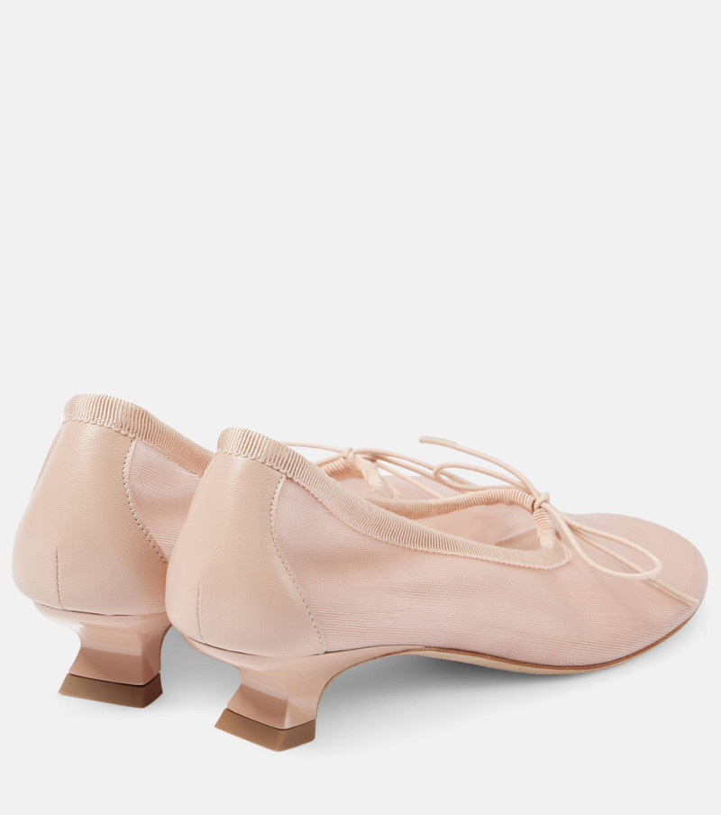 Simone Rocha Mesh ballet pumps outlook
