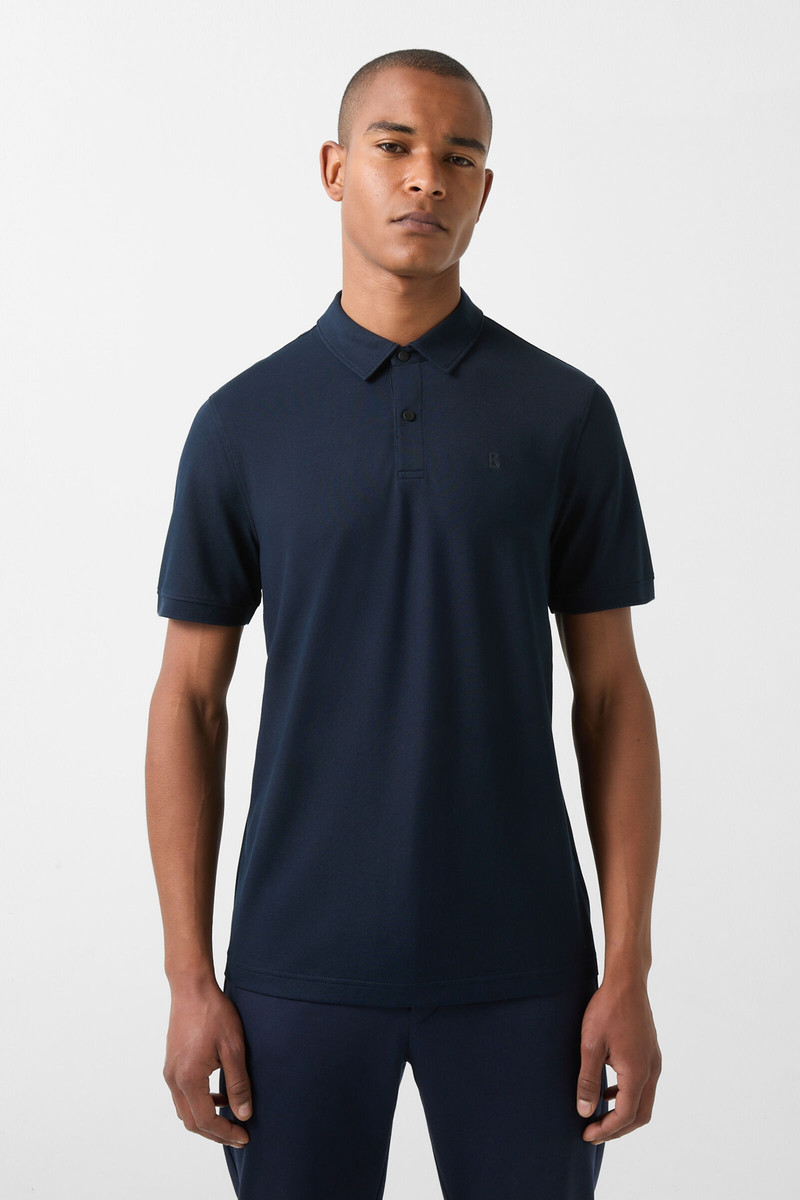 Timo Polo shirt in Navy blue 2