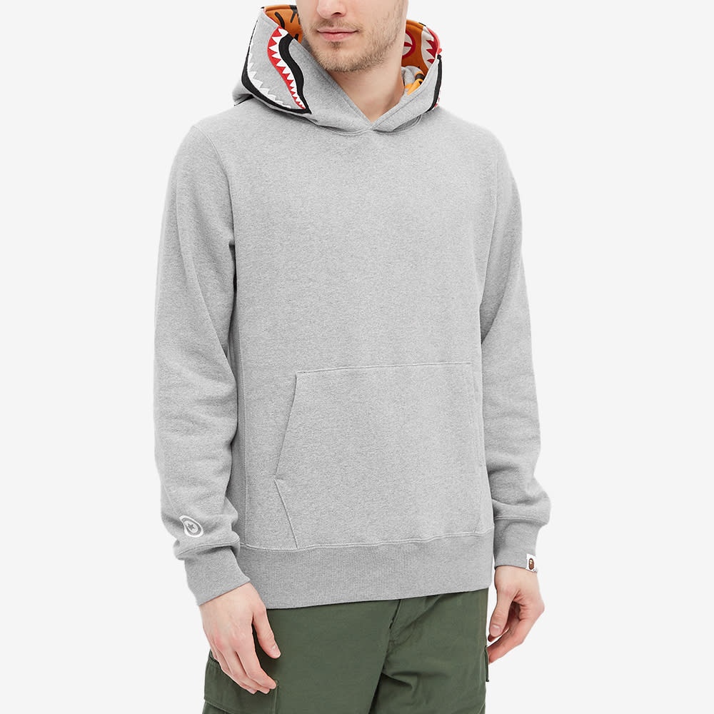 A Bathing Ape Shark Inside Tiger Pullover Hoody - 4