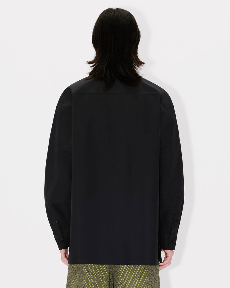 'Boke Flower 2.0' oversied shirt in technical cotton 4