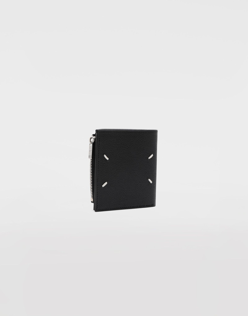 Maison Margiela Grainy leather zip wallet outlook