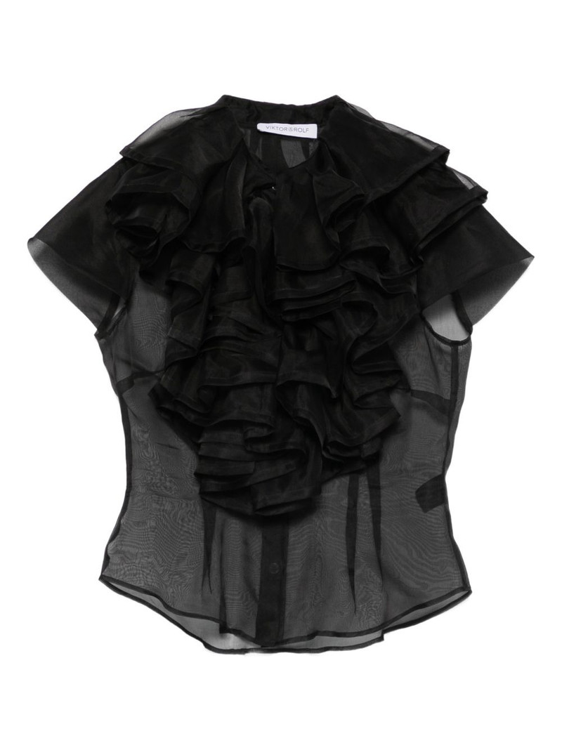 jabot-detail ruffled blouse 1