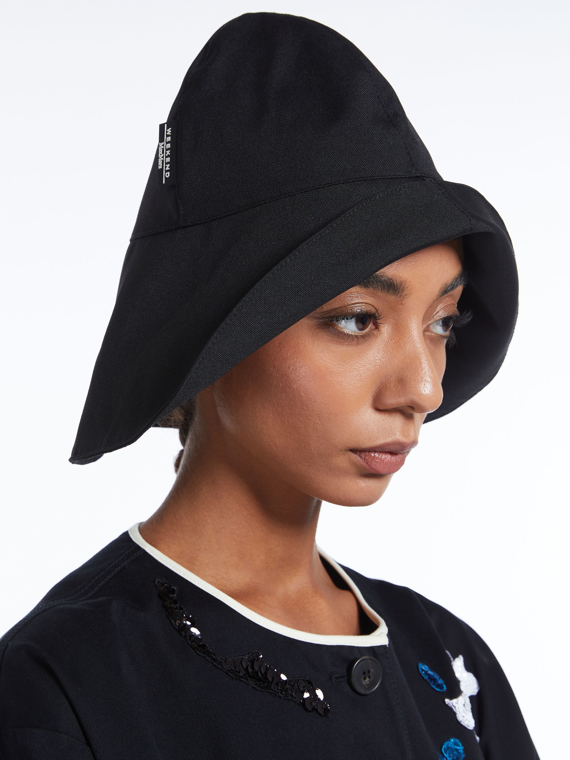 NICOLA Technical twill bucket hat - 4