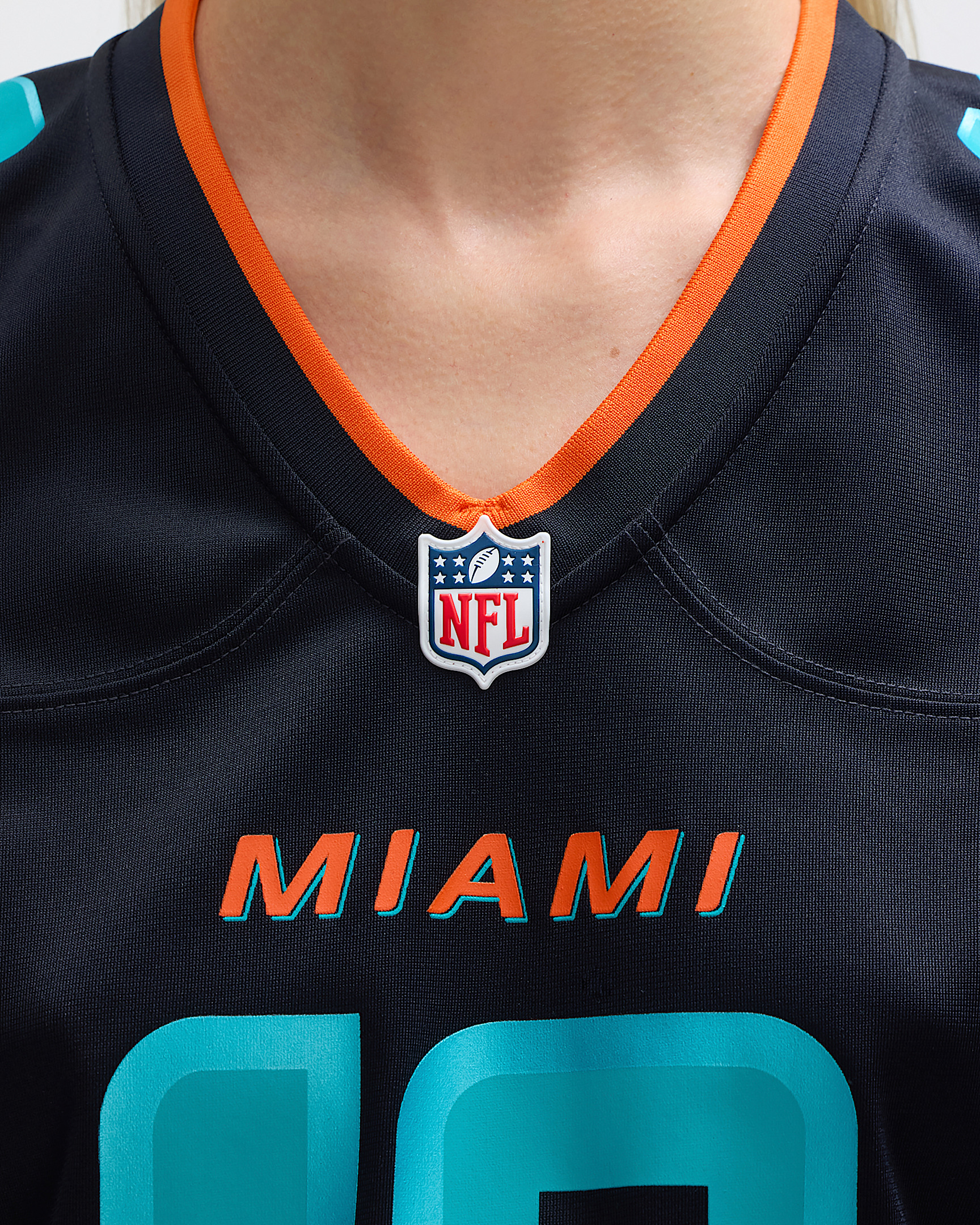 Tyreek Hill Miami Dolphins Rivalries Collection Women’s Nike NFL Game Jersey - 4