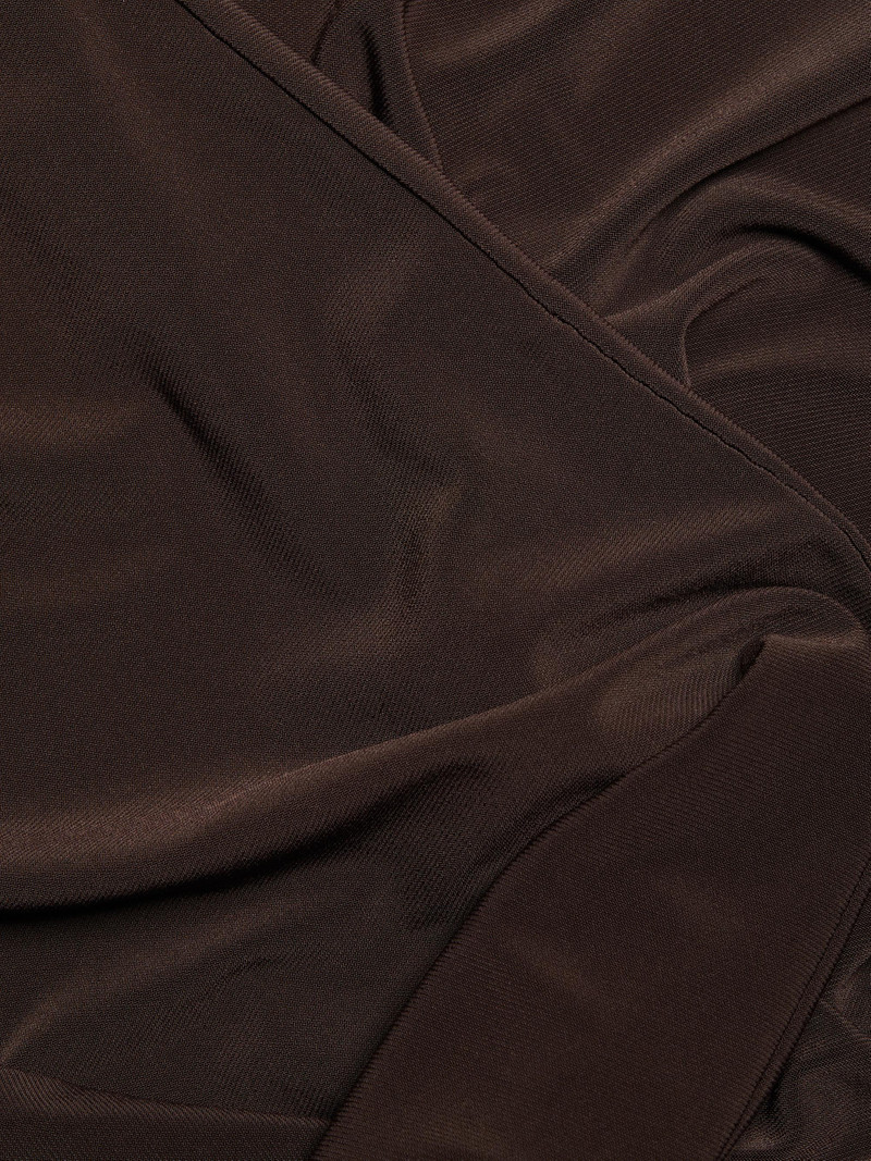Women's High-Waisted Boot-Cut Pants - Chocolate 7