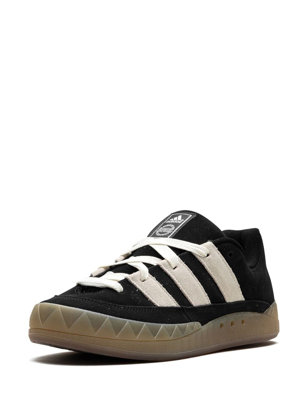 Adimatic "Core Black/Off White/Gum" sneakers - 4