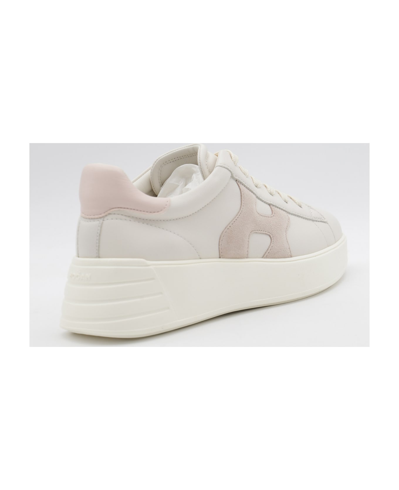 White Leather Sneakers - 2