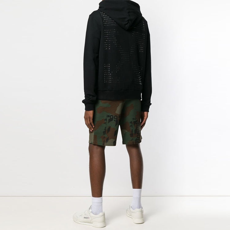 OFF-WHITE SS19 Embellished Logo Hooded Jacket OMBE001R190030101008 - 4