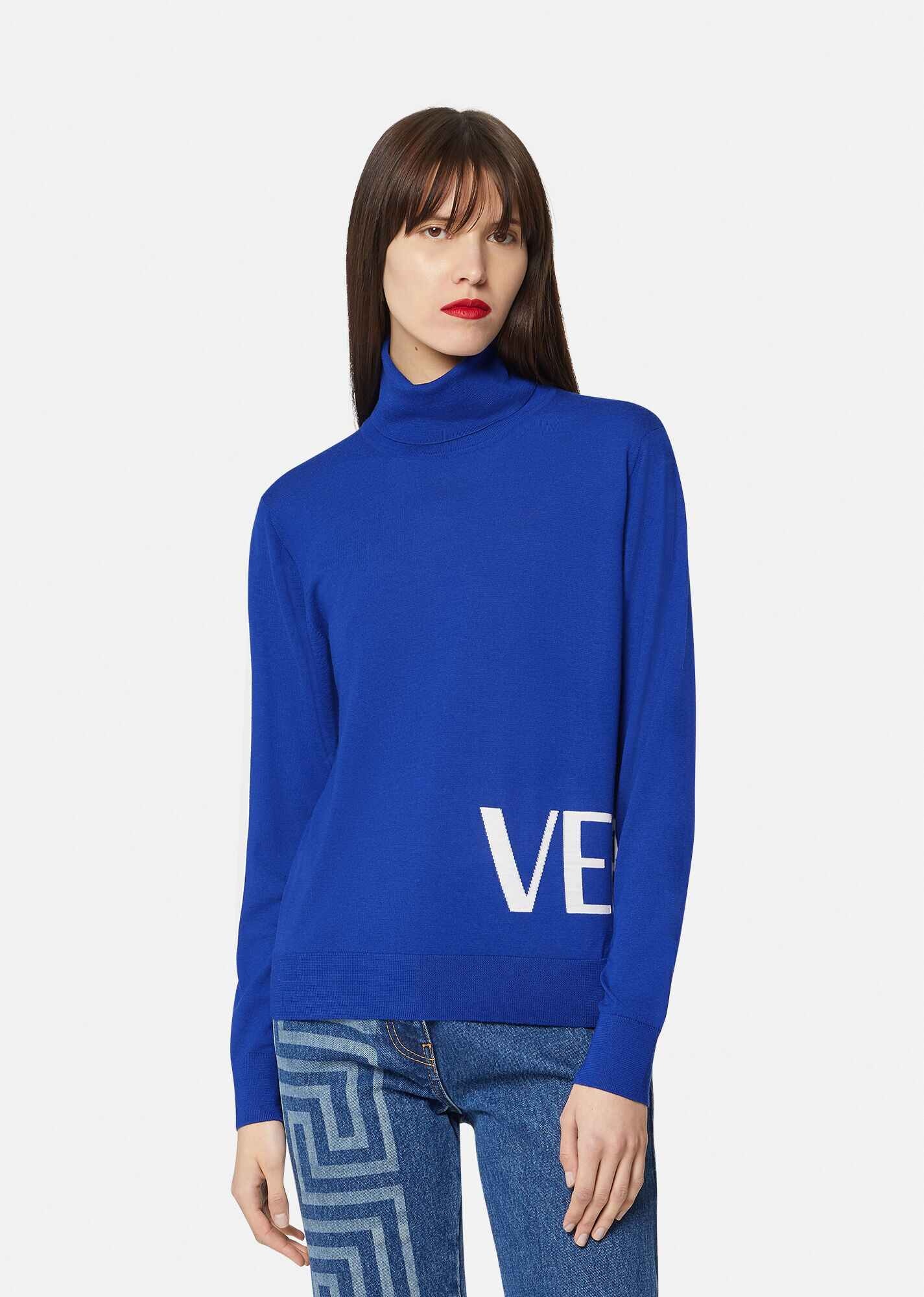 Logo Turtle Neck Sweater - 2