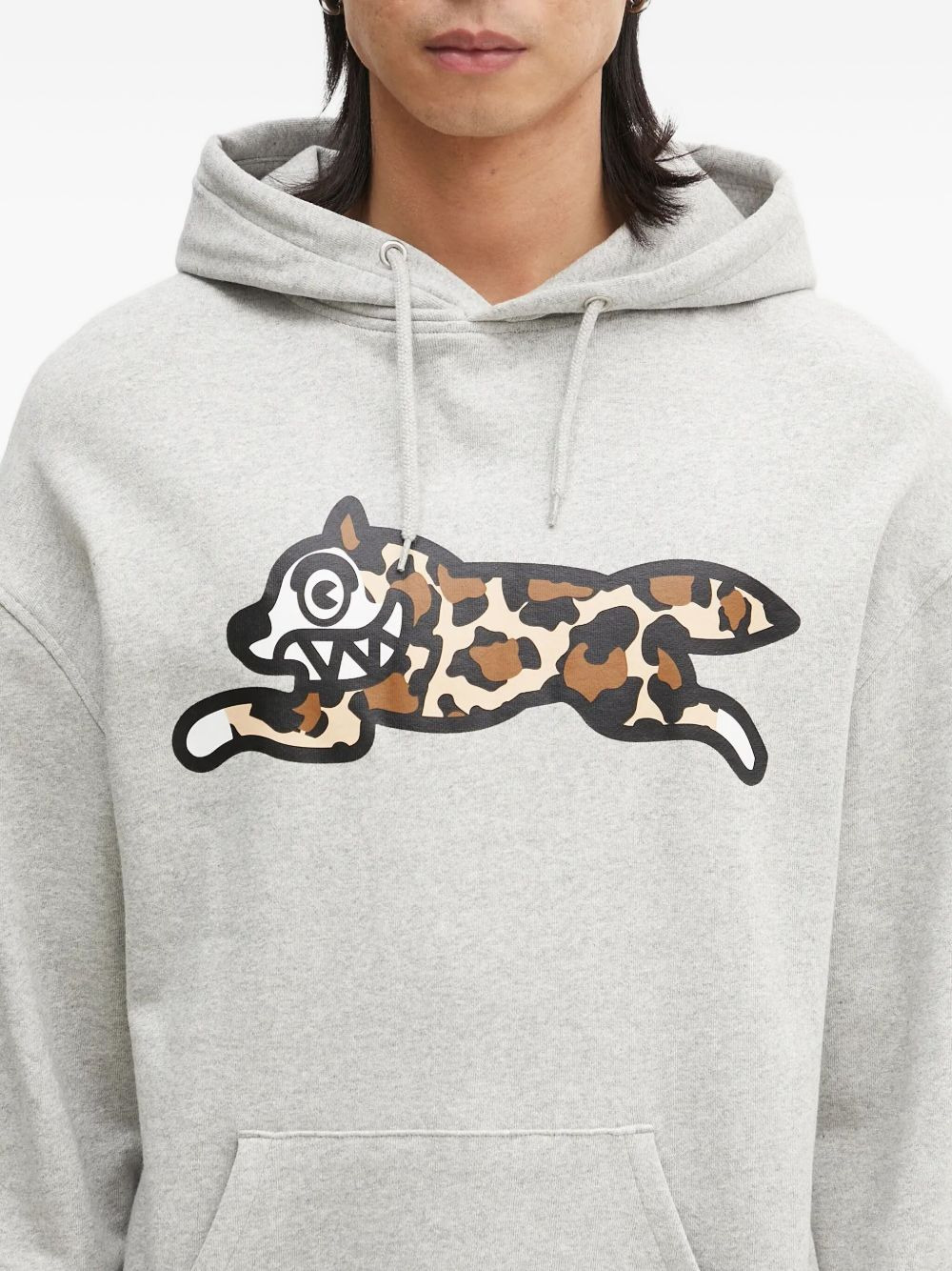 leopard-print hooded sweatshirt - 5