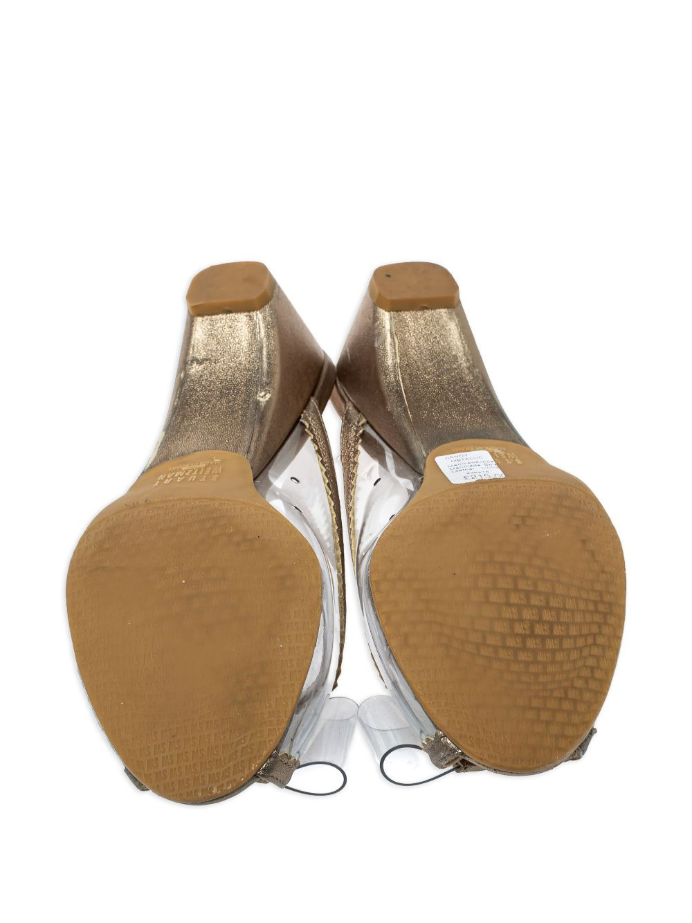 45mm bow-detail wedge sandals - 4