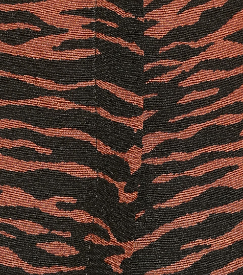Tiger-printed silk shirt - 4