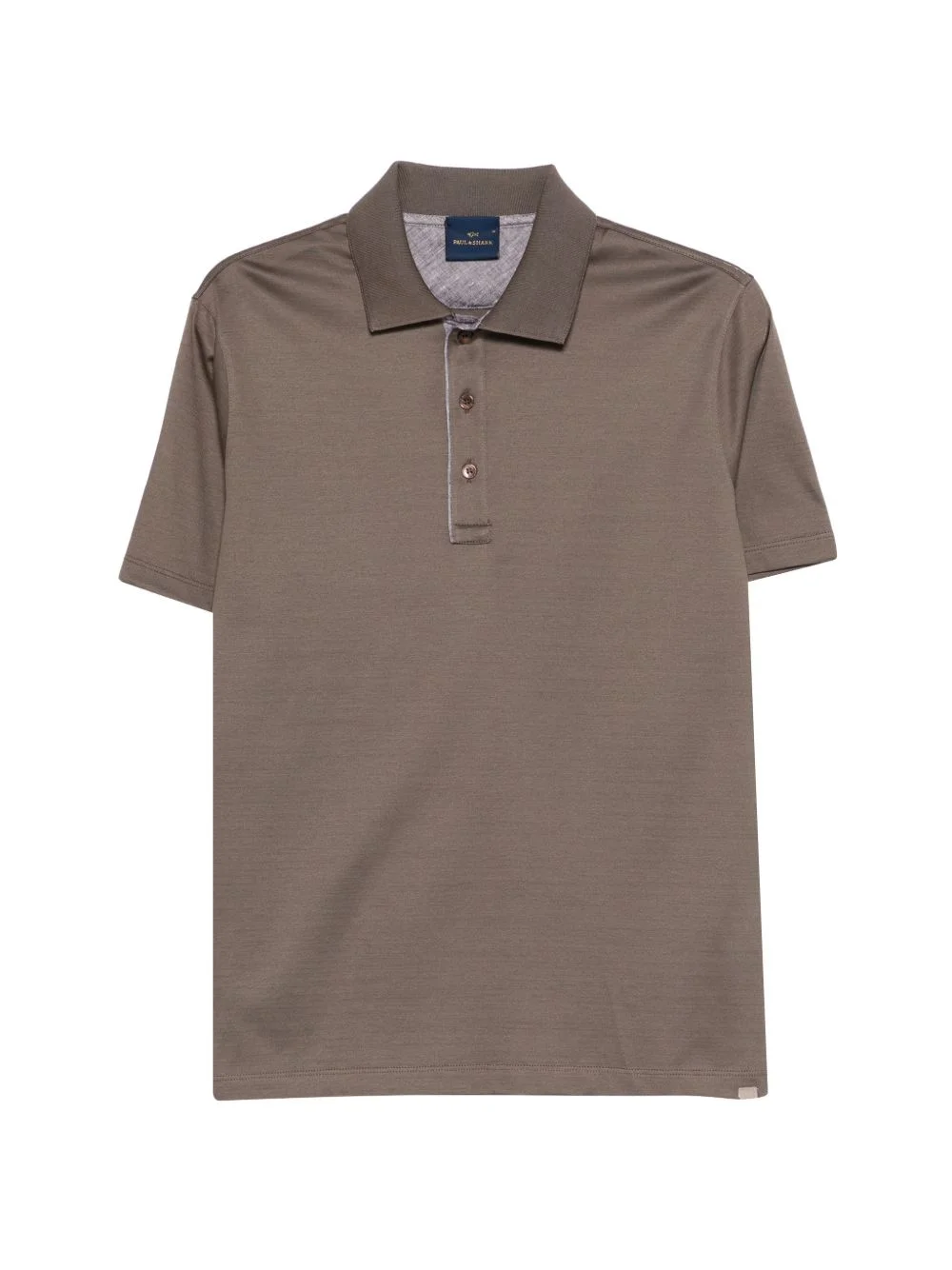 buttoned polo shirt - 1