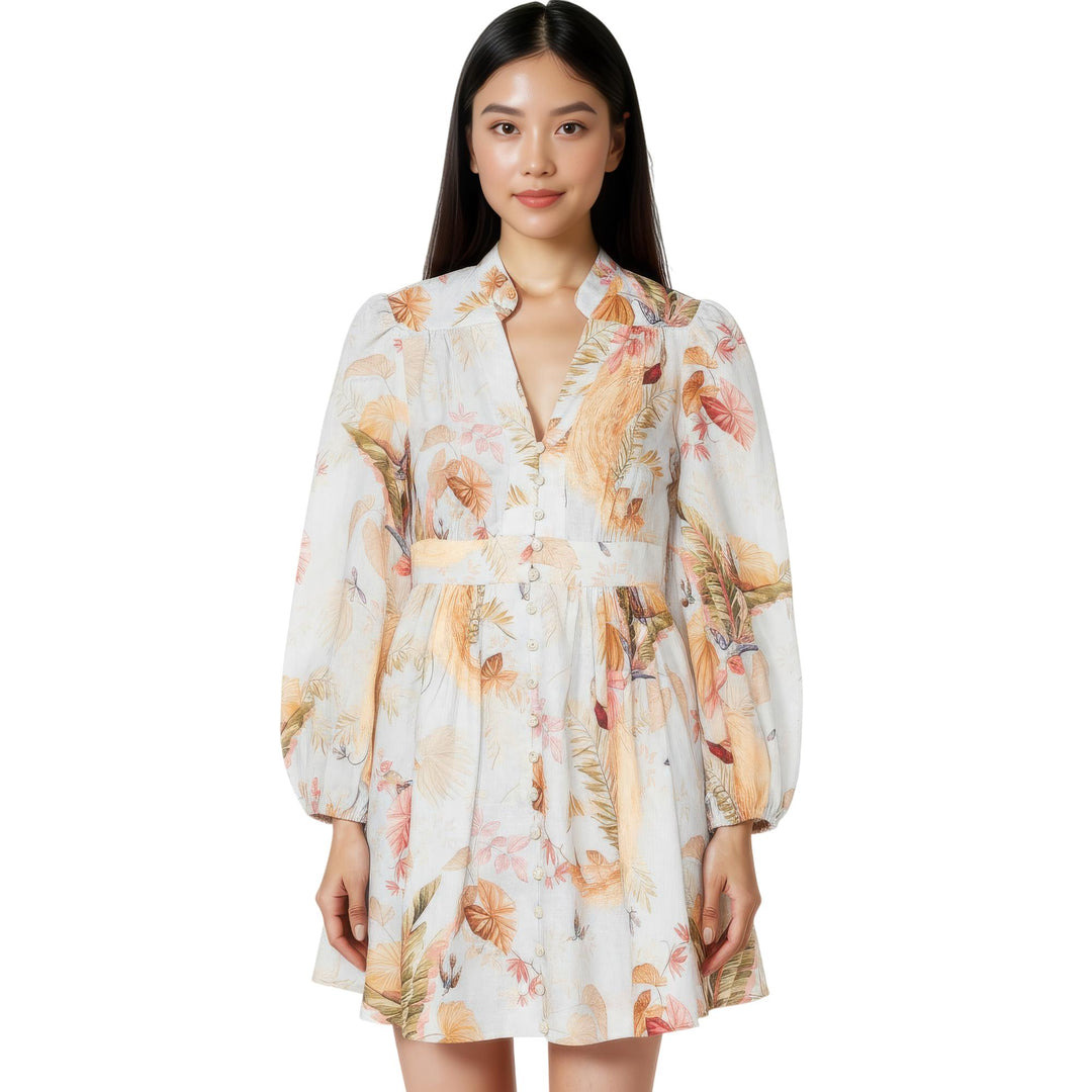 Ascension Plunge Mini Dress - 2