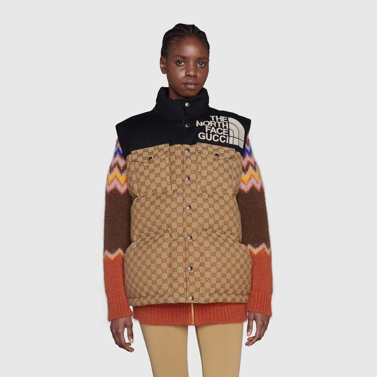The North Face x Gucci padded vest - 3