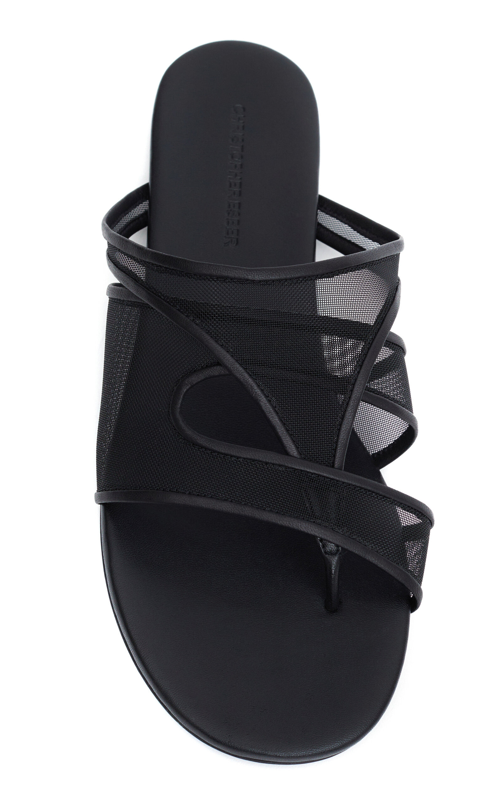 Ringer Mesh Flip Flops black - 2