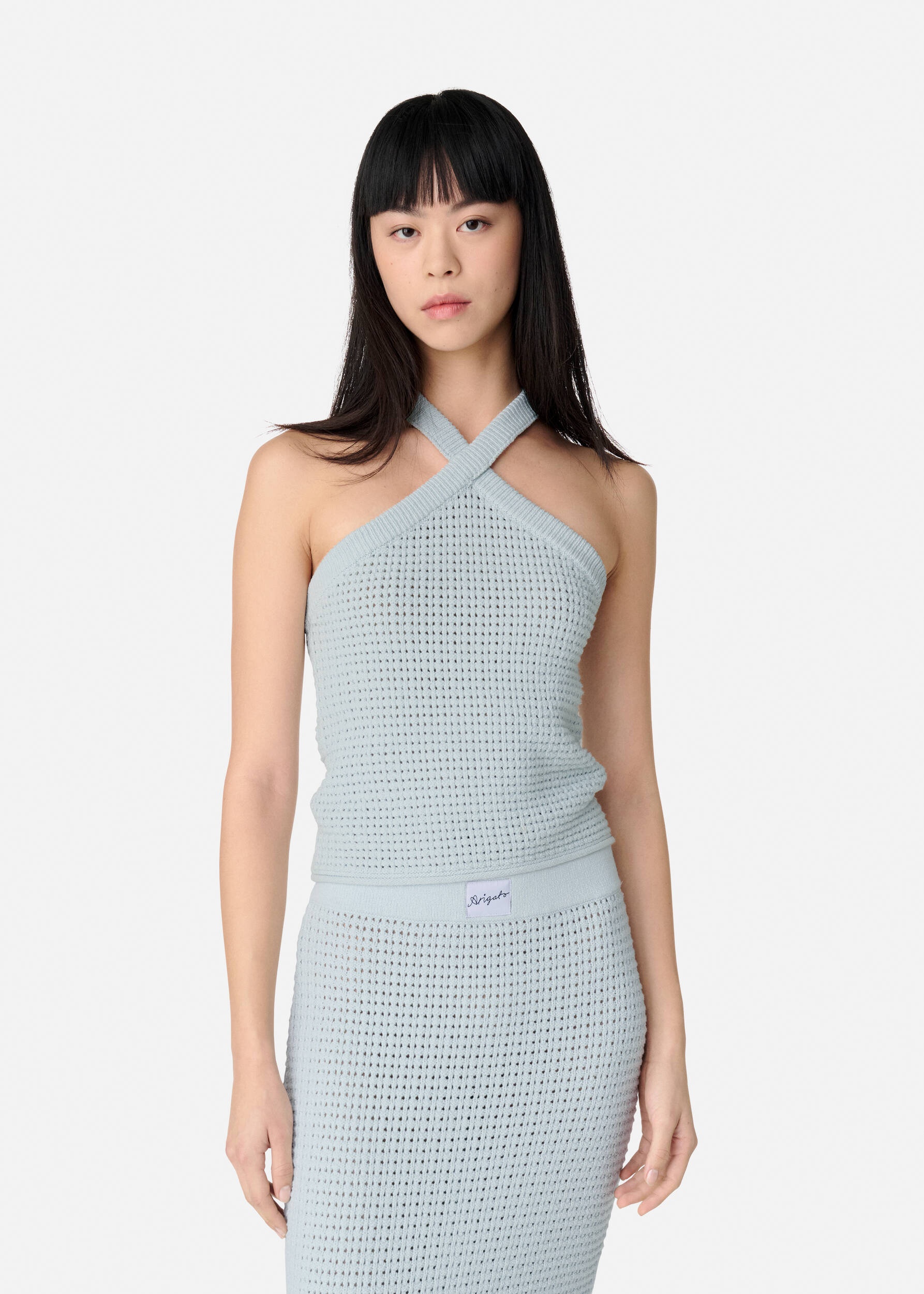 Halter Crochet Tank - 2