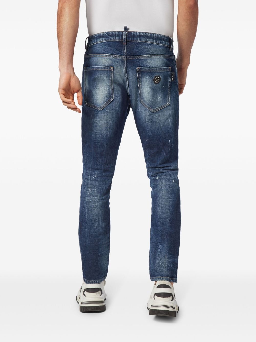 skinny-fit denim jeans - 4