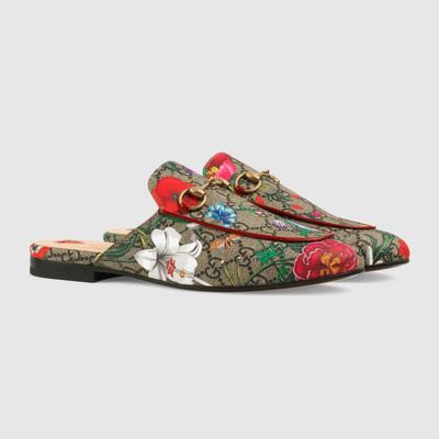 GUCCI Princetown GG Flora slipper outlook