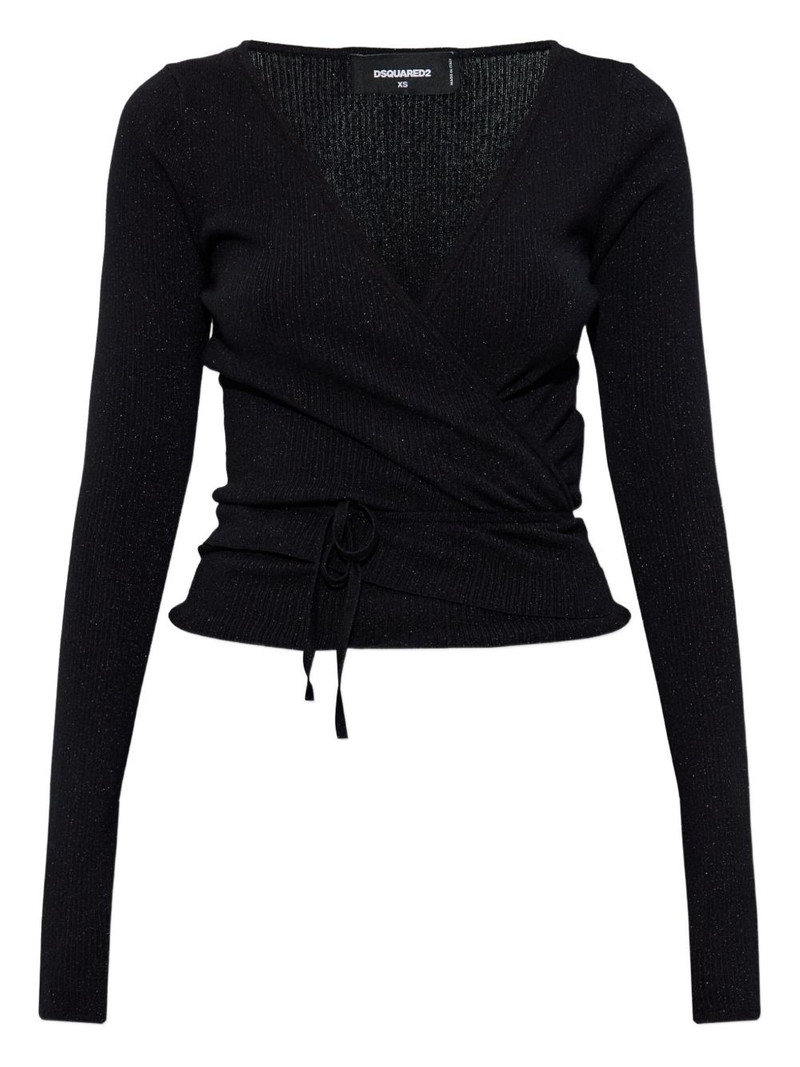lurex wrapped top 1
