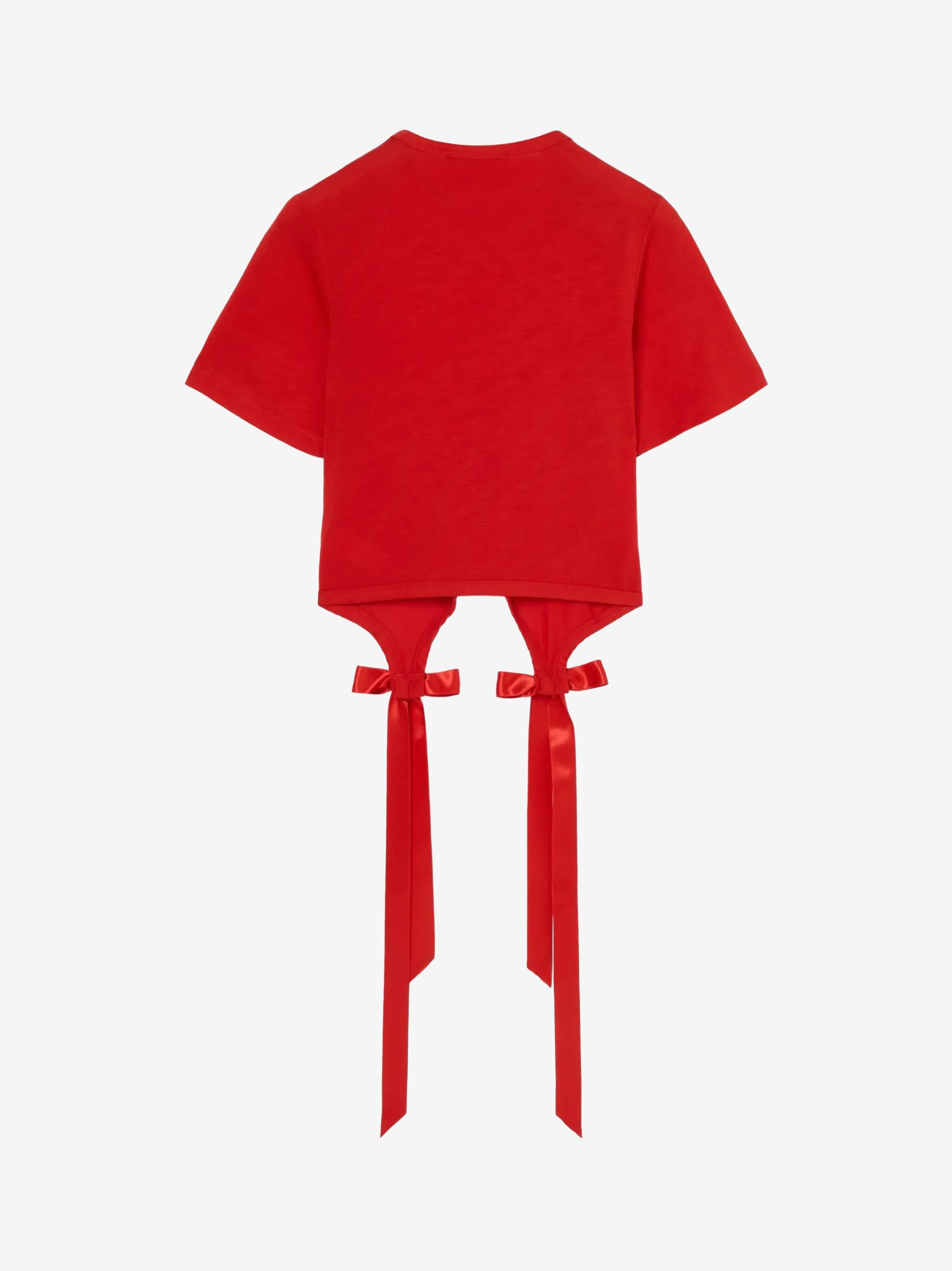 SIMONE ROCHA - Women W/ Bow Tails Easy Short Sleeve T- Shirt - 2