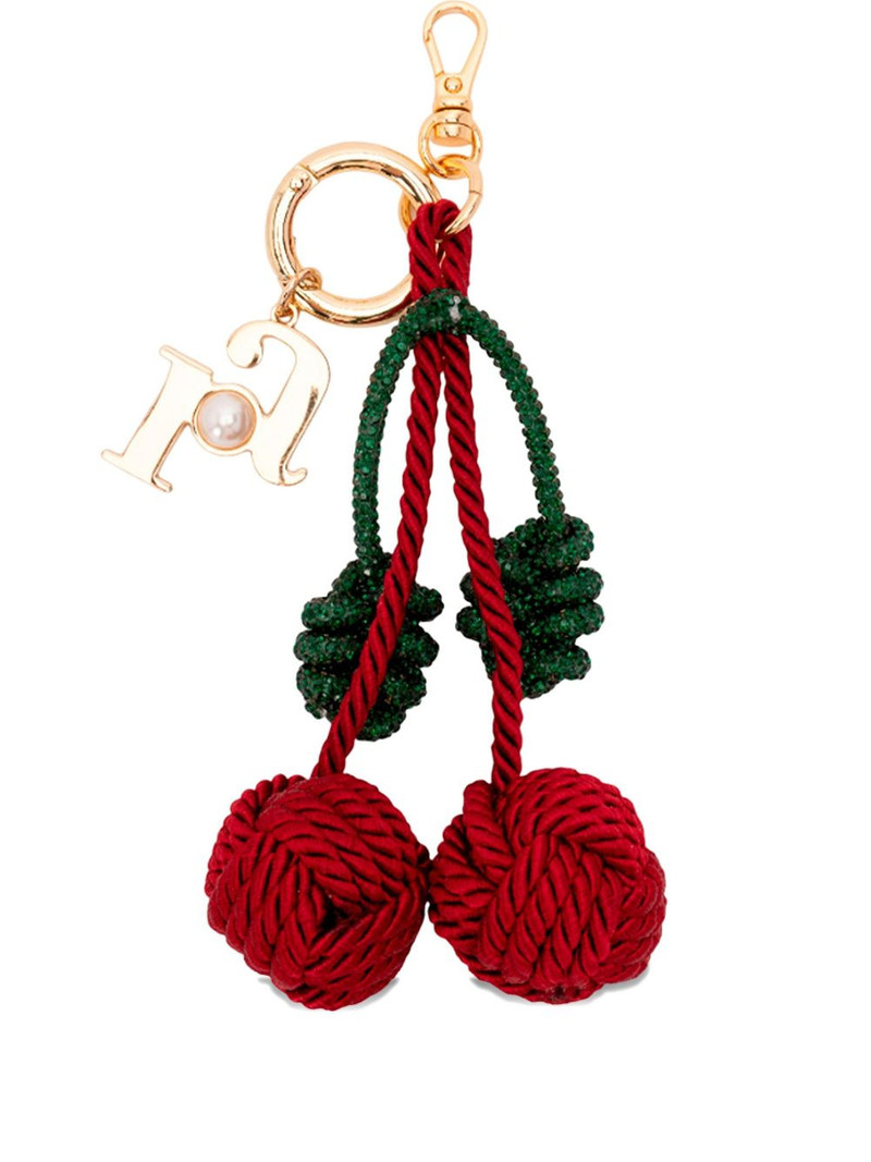 cherry-motif keyring 1