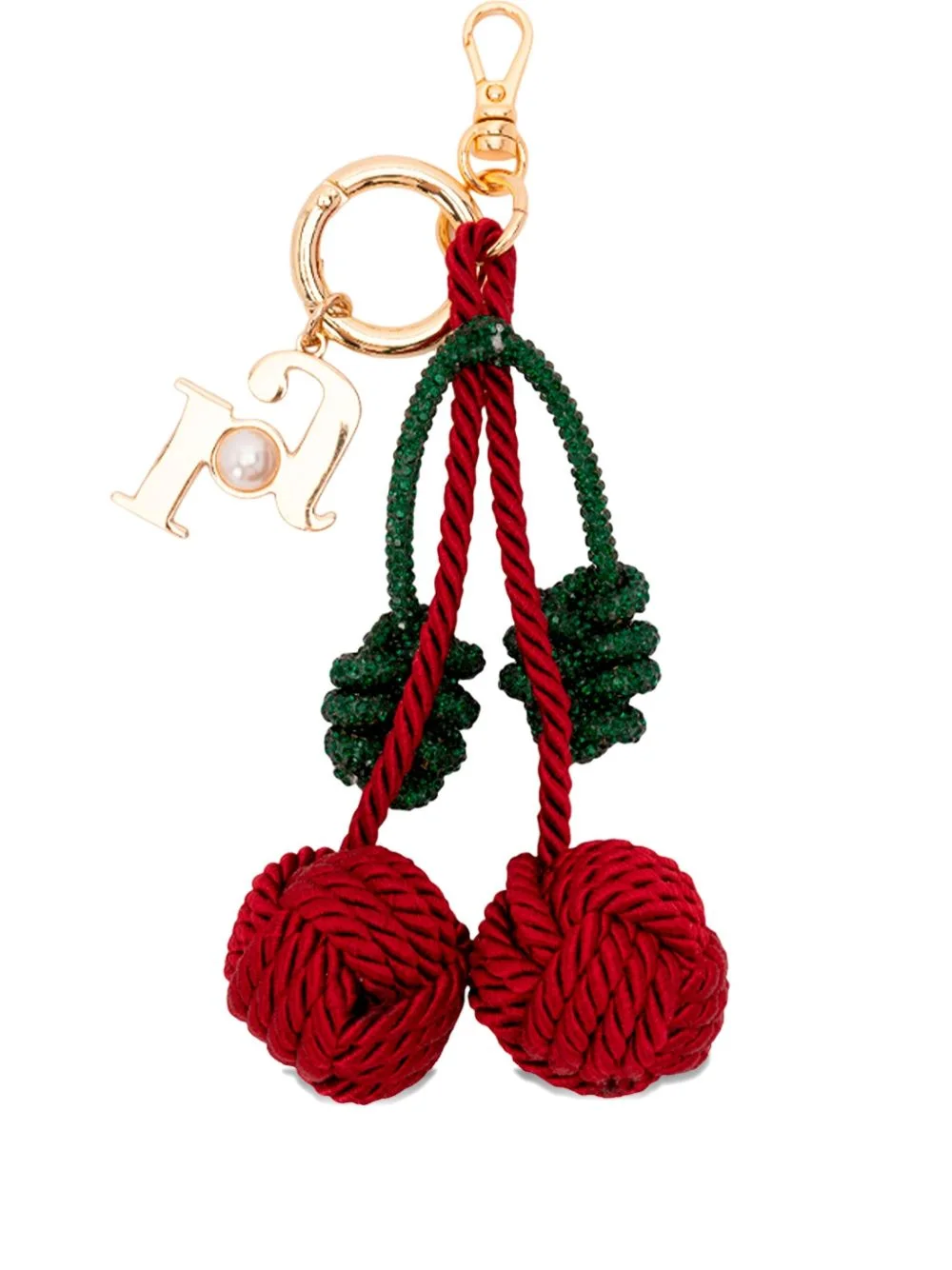 cherry-motif keyring - 1